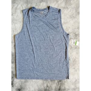 🆕32Degrees Cool Men's Blue Muscle Tee L
